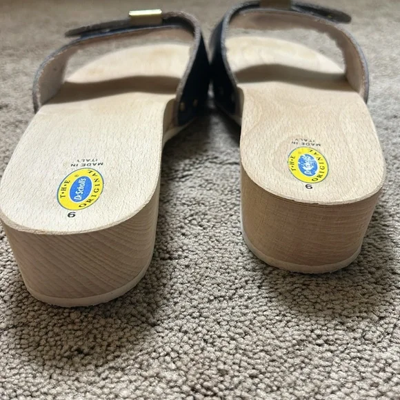 Dr Scholl’s wood slide sandals - Picture 7 of 13